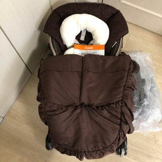 商品券可】 コンビ ネムリラ オートスウィング ブラウン ブラウン 電動