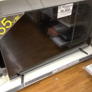 安心の6ヶ月保証付き 液晶テレビ Hisense 55インチ 43780円