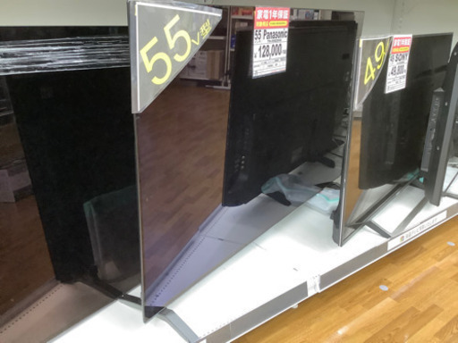 安心の12カ月保証付き　液晶テレビ　Panasonic 55インチ　159840円