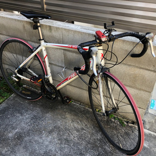再投稿(取引相手のばっくれにより)　ロードバイク+付属品(初心者向け)　故障中　値引応相談