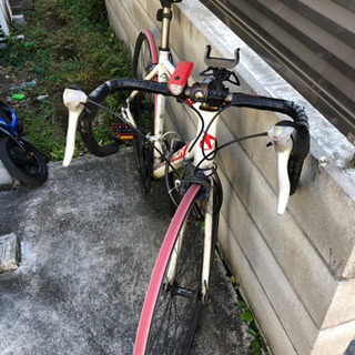 再投稿(取引相手のばっくれにより) ロードバイク+付属品(初心者向け) 故障