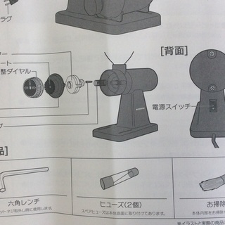 ★ボンマックのカフェ用電動コーヒーミル