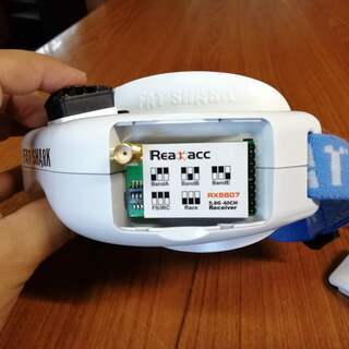 [12/9で受付終了します]ドローン　FPVゴーグル　fatshark dominator v2　中古