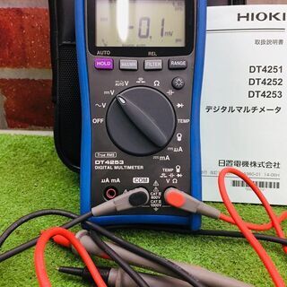 HIOKI DT4253 デジタルマルチメーター【リライズ野田愛宕店】【店頭
