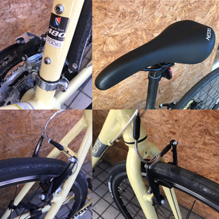 NESTO ネスト VACANZE 1 2019 軽量クロスバイク 街乗り、通勤・通学