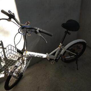 折り畳み自転車ギア付き　中古