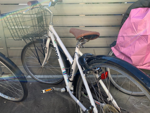 GIOS シティサイクル　カゴ付き