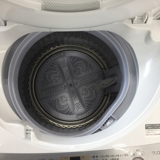 安心の1年間返金保証！SHARPのES-GE7C-W　全自動洗濯機です！ - 東大阪市