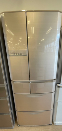 【6ヶ月安心保証付】MITSUBISHI 6ドア冷蔵庫