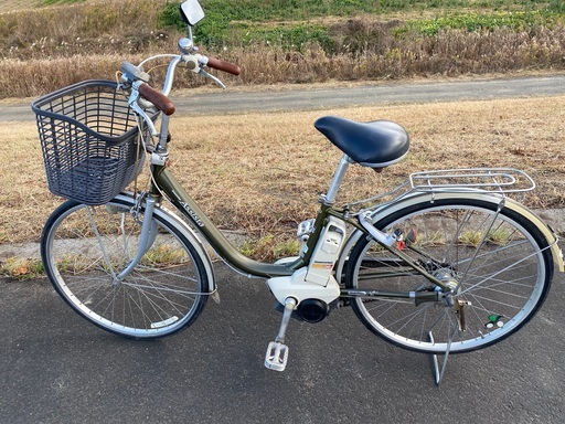 ブリジストン 　電動アシスト自転車　26インチ　3速　実働品