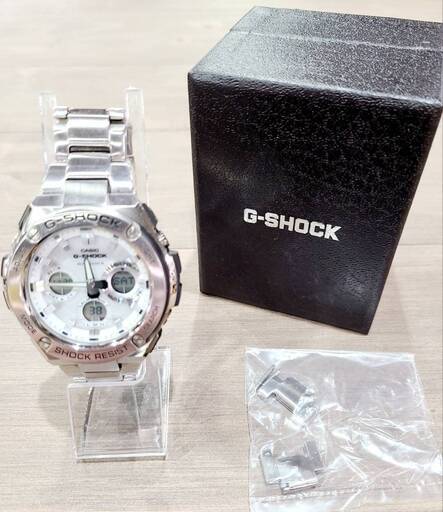 G-SHOCK  G-STEEL 電波ソーラー GST-W110D-7AJF シルバー