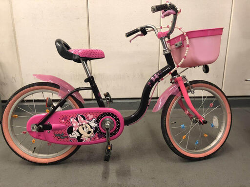 16インチ自転車 ミニーマウス16ラブデコ