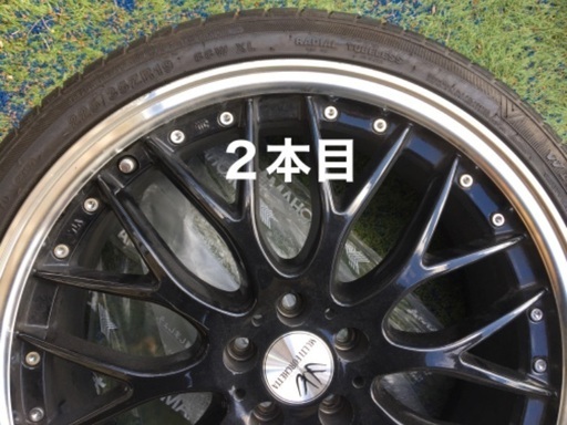 【受渡予定者決定済】タイヤホイールセット 225/35ZR19 4本