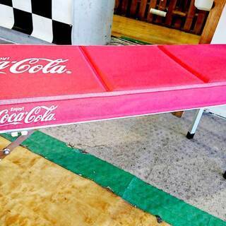 コールマン×コカ・コーラ　アルミピクニックベンチセット