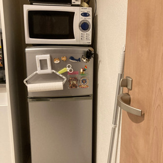【ネット決済】冷蔵庫、電子レンジ、オーブントースターセット