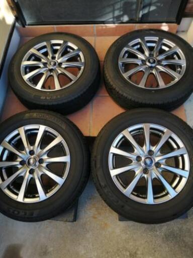 フリード スタッドレスタイヤ 185/65R15 4本セットアルミ付 24年製 楽天市場】大好評!! 185/65R15ホイール+スタッドレスタイヤ4本