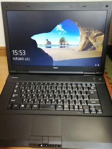 NEC 第4世代Core i5搭載　メモリ4G HDD320G CD/DVD/読み書き　大画面15.6インチ　USB3.0 Wifi対応 最新Windows10搭載