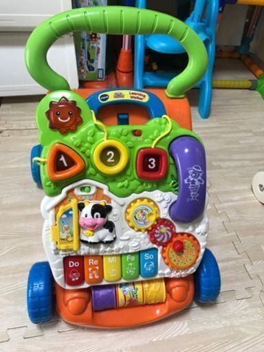 東京都内 千葉県 送料無料 美品 歩行器 手押し車 かたかた ラーニングウォーカー シット トゥ スタンド 知育玩具 Vtech Anken 北松戸のおもちゃ 遊具 の中古あげます 譲ります ジモティーで不用品の処分