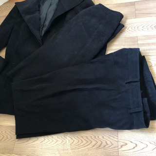 美品　三点セット　黒　スーツ　ジャケット　スカート　パンツ