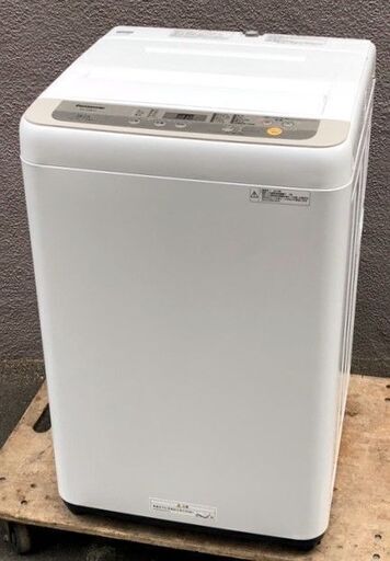 ㉒【6ヶ月保証付】19年製 美品 パナソニック 5kg 全自動洗濯機 NA-F50B12【PayPay使えます】