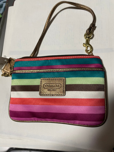 コーチミニバックショルダーバック Hangover 藤岡のバッグ ハンドバッグ の中古あげます 譲ります ジモティーで不用品の処分