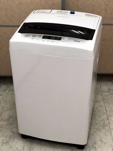 ㊾【6ヶ月保証付】19年製 美品 YAMAZEN 5kg 全自動洗濯機 YWMA-50【PayPay使えます】