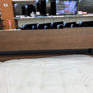 ニトリ×関家具 シングルベッド ダークブラウン 【トレファク所沢店】