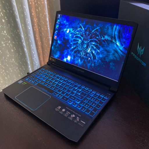 愛知県のパソコン 極美品☆新ゲーミングノートPC GTX9世i7 32GB