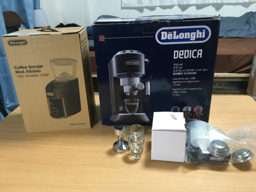 デロンギ(DeLonghi) エスプレッソセット(EC680BK、KG364J) デロンギ(DeLonghi) エスプレッソセット(EC680BK、KG364J)