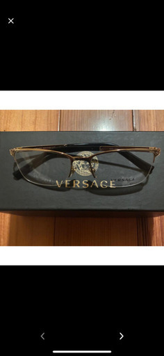Versace ヴェルサーチ　サングラス　メガネ　ゴールドフレーム