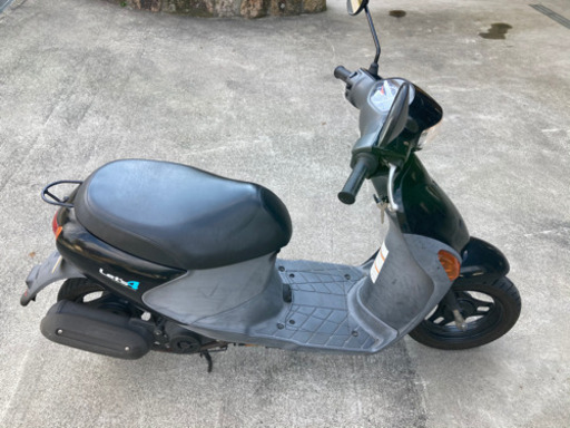 スズキ レッツ4 黒 自賠責8月まで