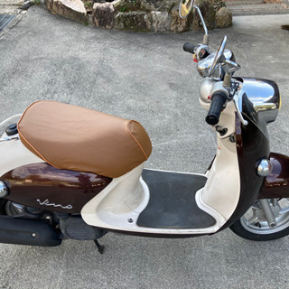 ヤマハビーノFI SA37J 白 インジェクション グリップヒーター