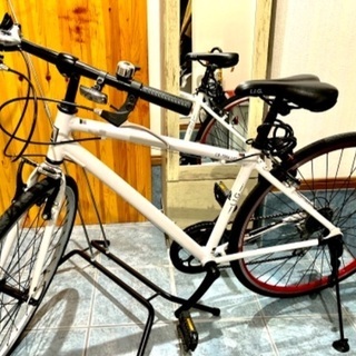 クロスバイク(自転車/LIG) &自転車縦置きスタンド