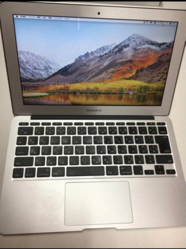 Mac Book Air 11-inch Mid2011 メモリ4GB core i7 1.8GHz SSD256GB macOS High Sierra