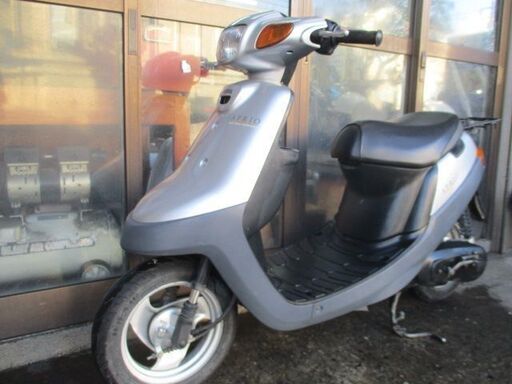 ヤマハ　JOGアプリオ　エンジン機関良好　各所点検整備済み車両です　規制前　銀色 ヤマハ JOGアプリオ エンジン機関良好 各所点検整備済み車両です 規制