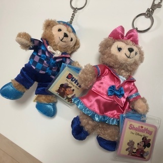 ダッフィー&シェリーメイ ぬいぐるみキーホルダー