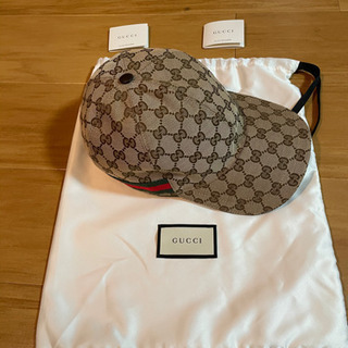 GUCCI ベースボールキャップ ベージュ