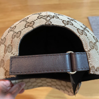 GUCCI ベースボールキャップ ベージュ