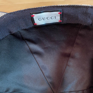 GUCCI ベースボールキャップ ベージュ
