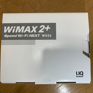 WIMAX2+ Speed Wi-Fi NEXTWX06
