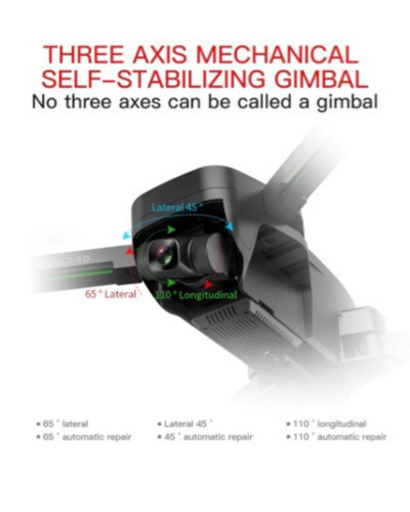 SG906-PRO2 Sony IMAX 4K画質 3軸シンハルカメラ