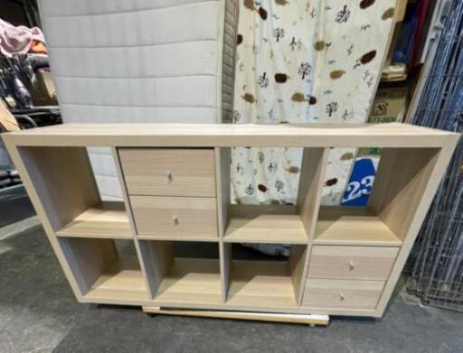 取引中☆美品IKEA木製収納ロータイプ☆