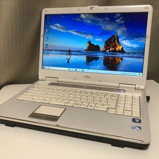 【入門用に！】【Fujitsu製ノートPC】Celeron 92...