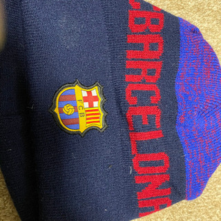 バルセロナのニット帽　値段交渉承ります！