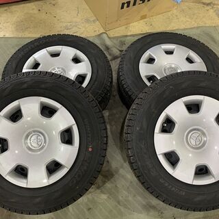 ハイエース  スタッドレス 195/80R15 純正ホイール付き