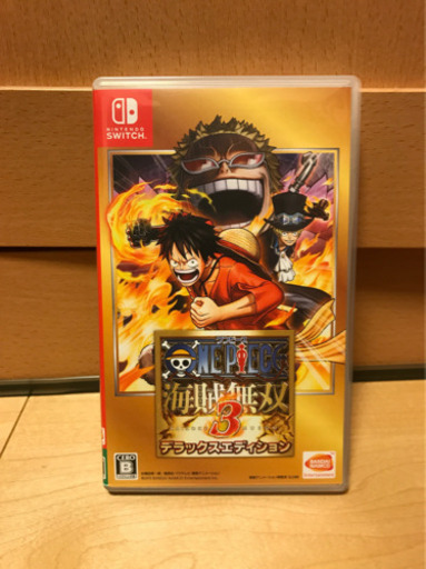 ワンピース 海賊無双3 デラックスエディションスイッチ ジョビン 川口元郷のテレビゲーム その他 の中古あげます 譲ります ジモティーで不用品の処分 ワンピース 海賊無双3 デラックスエディションスイッチ ジョビン 川口元郷のテレビゲーム その他 の中古あげます 譲ります ジモティーで不用品の処分