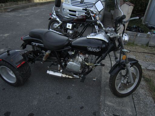 たぶん 金城 ナイト 改造 125cc 原付Ⅱ種登録 走行257km