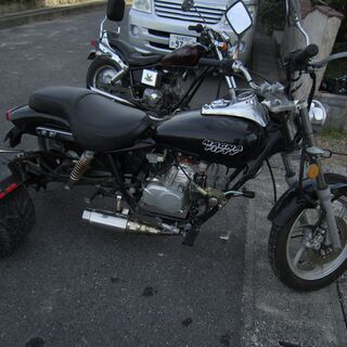 たぶん　金城　ナイト　改造　125ｃｃ　原付Ⅱ種登録　走行257ｋｍ