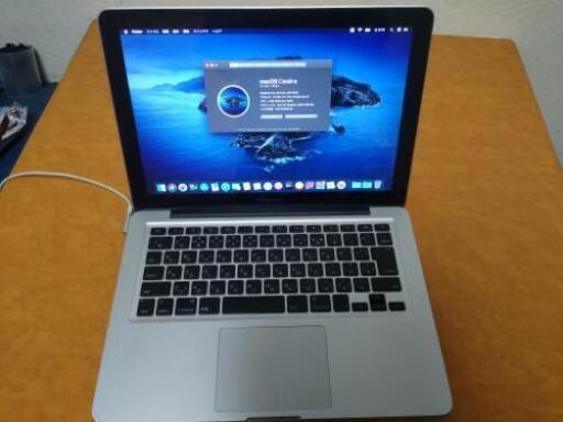MacBookPro-13inch Mid2012 Core-i5（2.5GHz），ﾒﾓﾘ8GB，SSD128GB，OS:Catalina