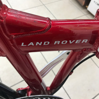 LAND ROVER 折りたたみ自転車 赤